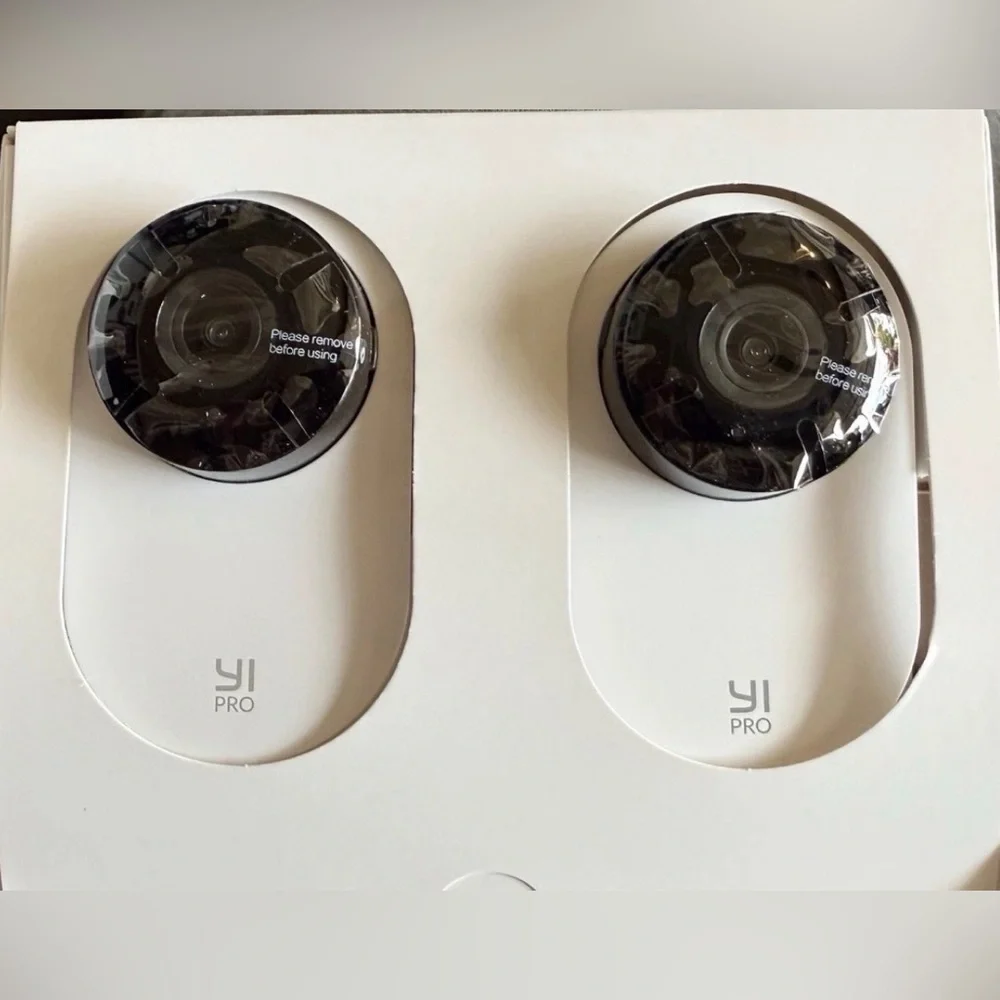 Home 2K PRO Security Camera Twin Pack - Black